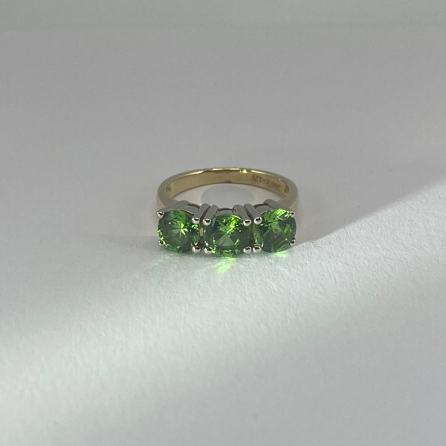 Peridot Trinity Ring