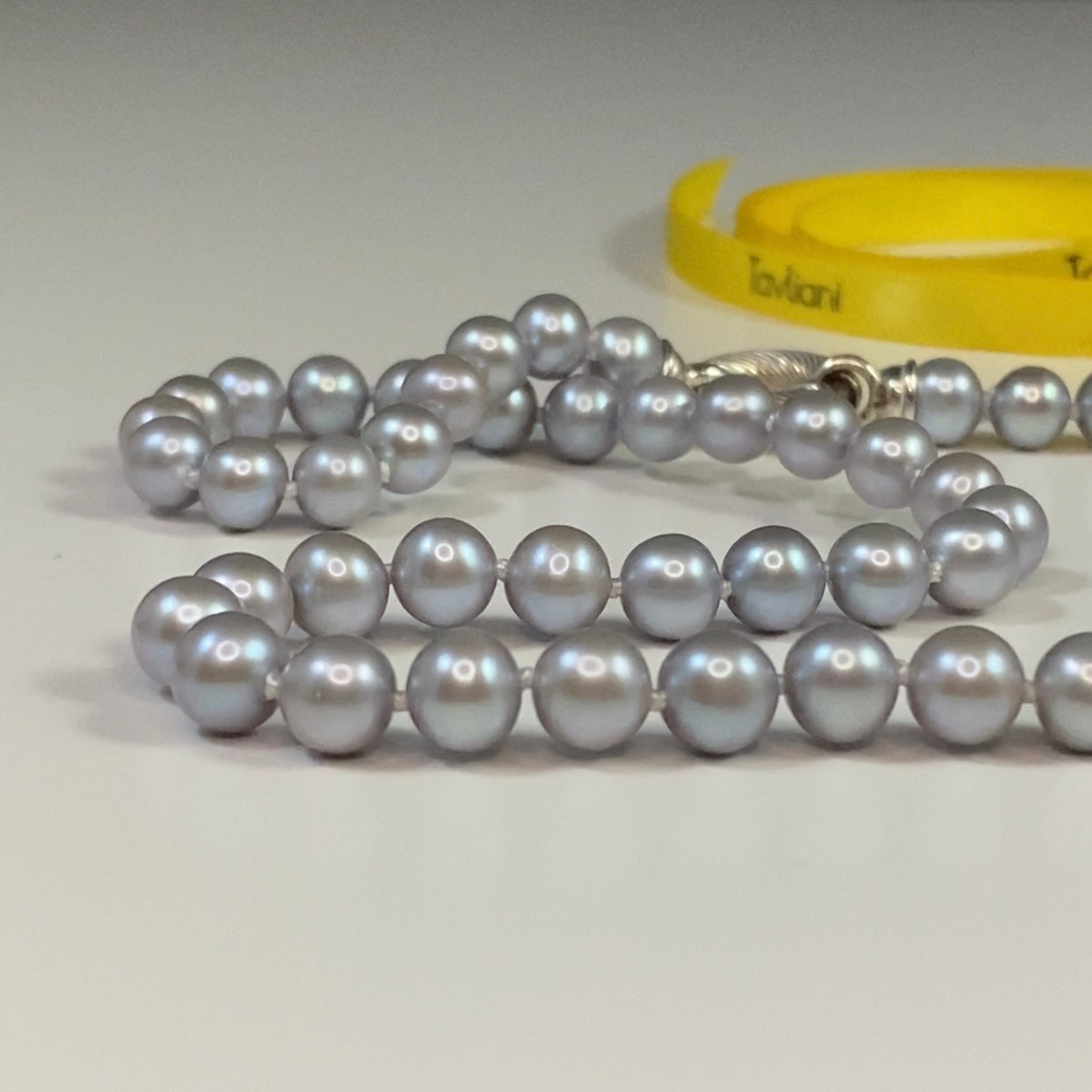 Silver Spell Pearl Necklace