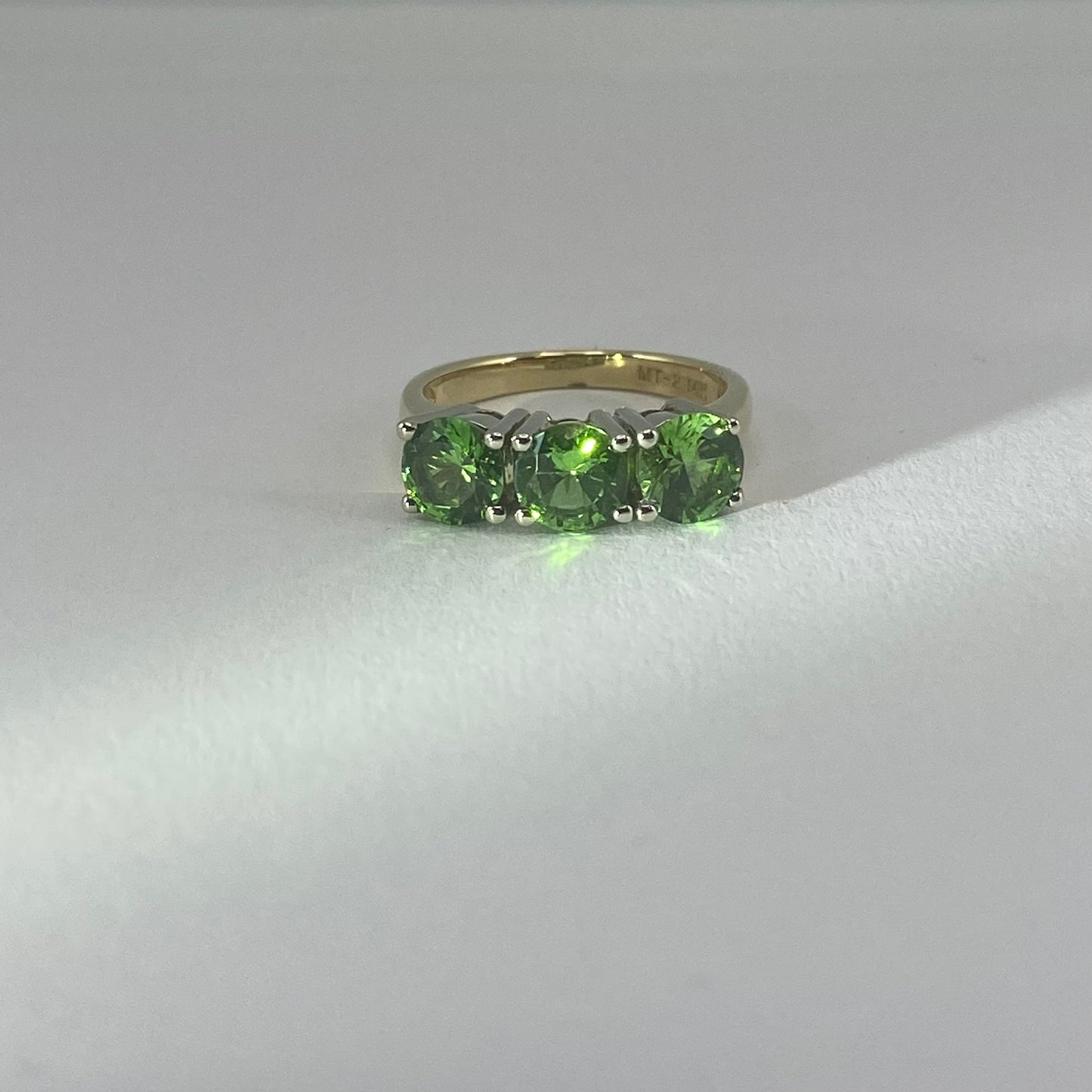 Peridot Trinity Ring