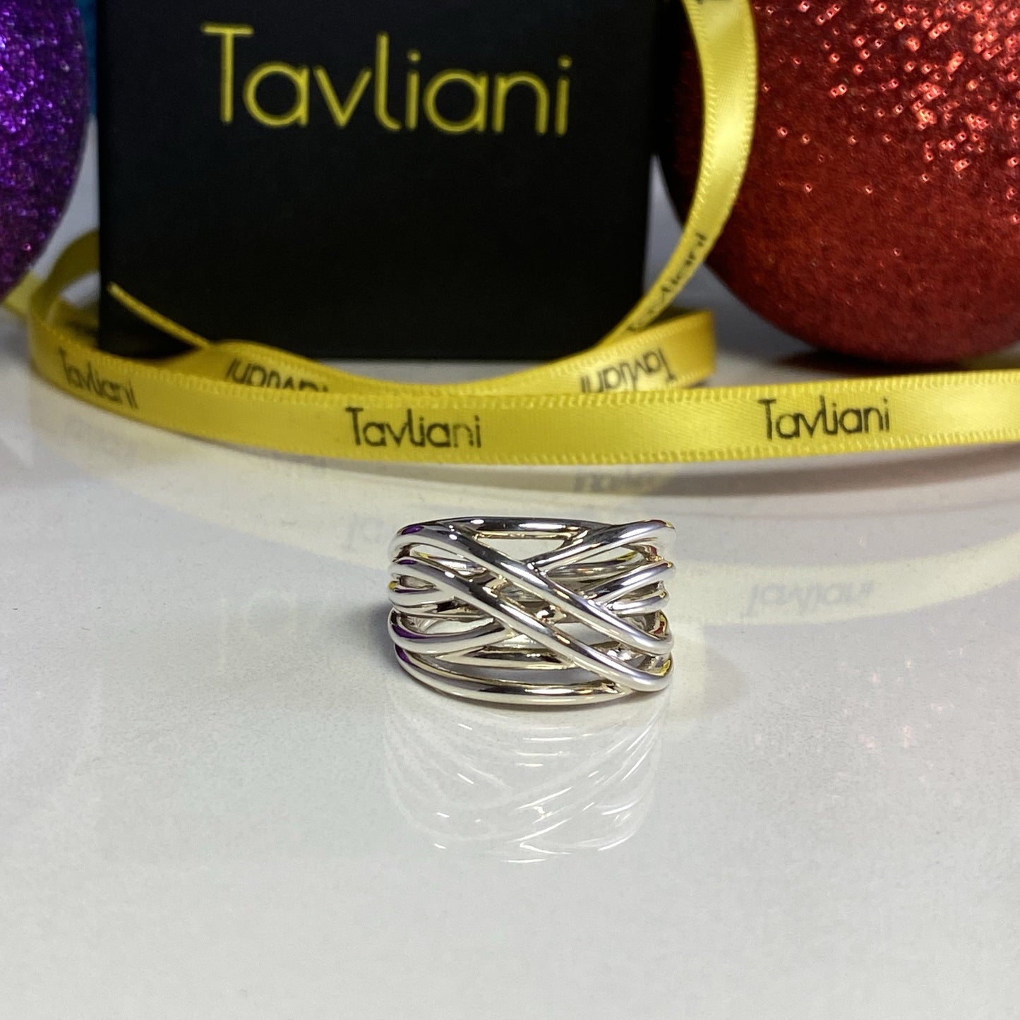 Silver Weave Ring